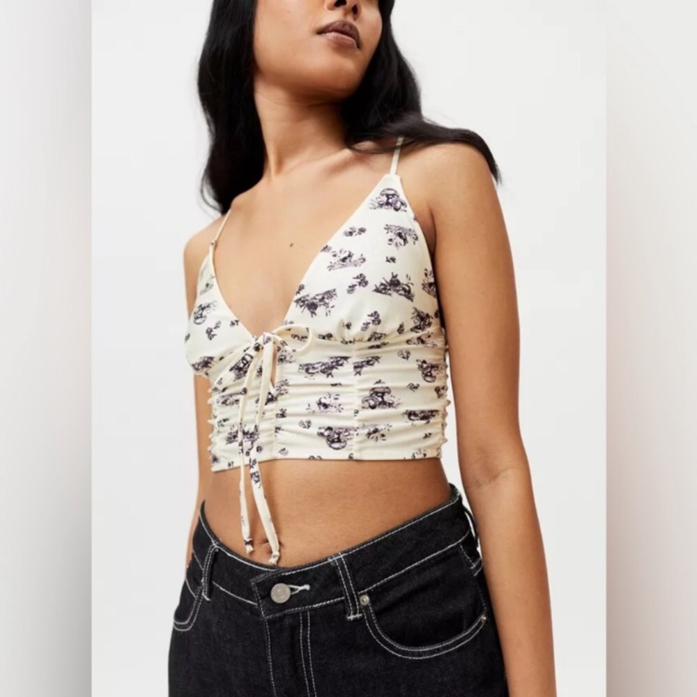 🍄 Out From Under Houdini Ruched Bra Top (Size M) 🍄
